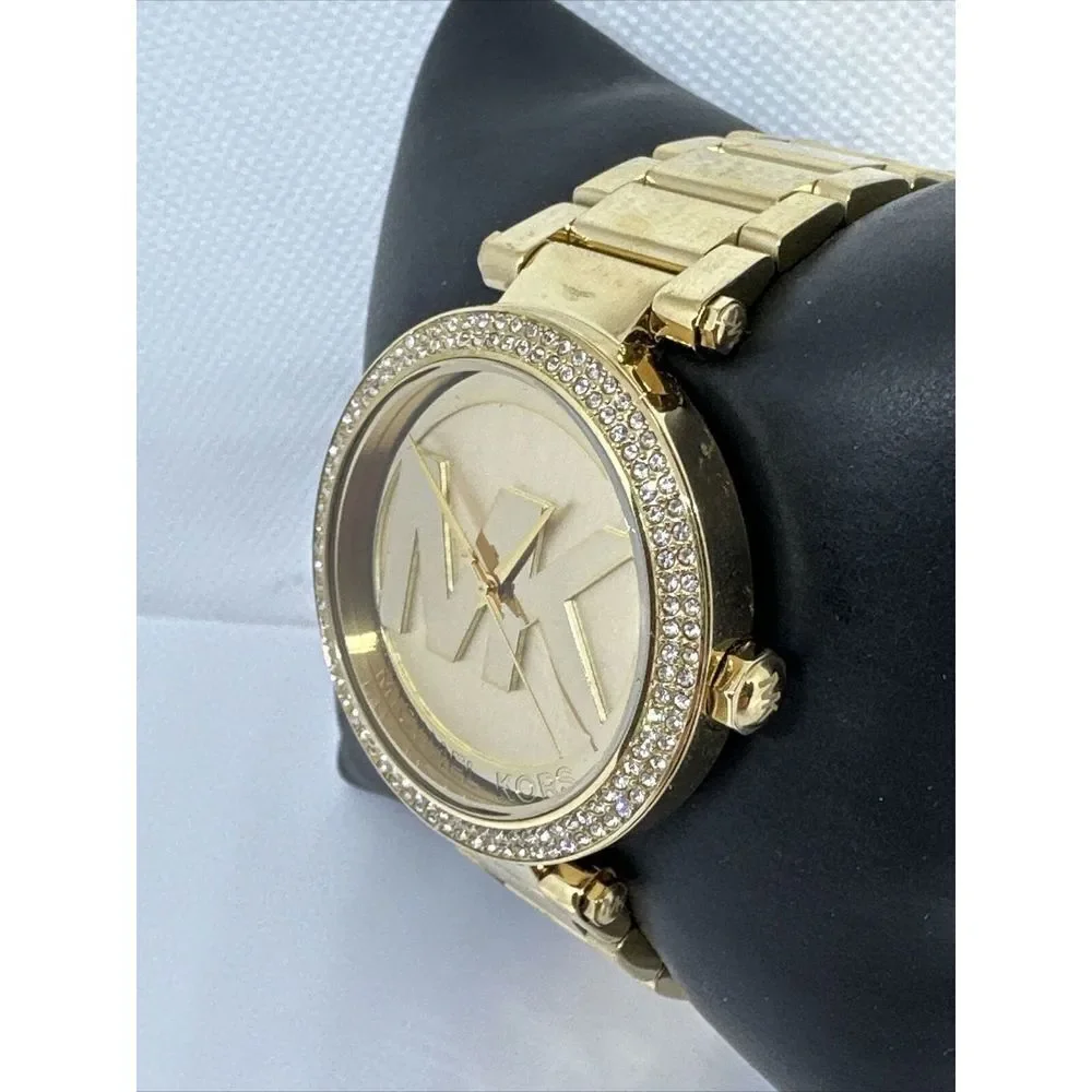 Michael Kors Parker MK5784 Women's Gold Stainless Steel Analog Dial Watch NUL19